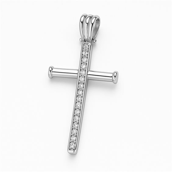 Charm L'angolo delle idee Mujer in Oro blanco Diamante 0.14 Ct IP.CHK18B/11D - IP.CHK18B/11D
